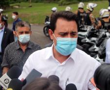Novas 155 motos BMW são entregues à Polícia Militar