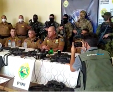 Quadrilha é surpreendida ao tentar roubar bancos e cinco são mortos em confronto com a PM em Três Barras do Paraná, no Oeste estado
