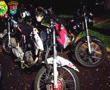 No Sudoeste do estado, PM apreende seis motocicletas e drogas durante a Operação Fecha Quartel