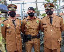 Batalhão de Polícia de Trânsito recebe novo comandante durante solenidade em Curitiba