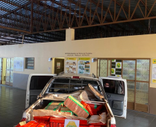 BPFRON apreende carga de maconha e encaminha motorista em Guaíra 