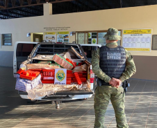 BPFRON apreende carga de maconha e encaminha motorista em Guaíra 