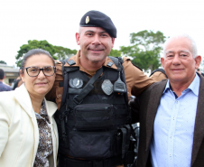 Solenidade em São José dos Pinhais, na RMC, marca a formatura de 34 policiais militares no III Curso de ROCAM