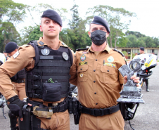Solenidade em São José dos Pinhais, na RMC, marca a formatura de 34 policiais militares no III Curso de ROCAM