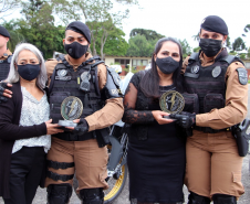 Solenidade em São José dos Pinhais, na RMC, marca a formatura de 34 policiais militares no III Curso de ROCAM