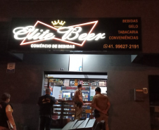 AIFU apreende produtos contrabandeados e fecha um ponto comercial em Curitiba