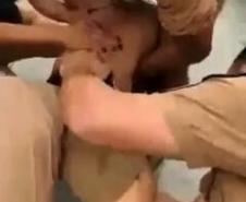 Menino engasgado é salvo por policiais militares em Pontal do Paraná (PR)