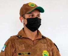 Polícia Militar doa alimentos para alunos de projeto social em Guaratuba