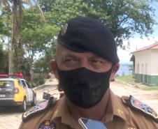 Polícia Militar ajuda população de Guaraqueçaba a se recuperar dos alagamentos