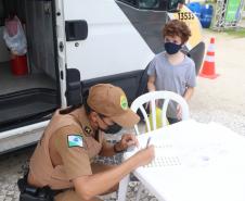 PM distribui quase 50 mil pulseirinhas de identificação