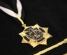 Durante o evento ocorreram homenagens, entrega de certificados e medalhas a policiais que se destacaram ao longo dos anos