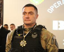 Durante o evento ocorreram homenagens, entrega de certificados e medalhas a policiais que se destacaram ao longo dos anos