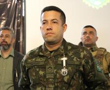 Durante o evento ocorreram homenagens, entrega de certificados e medalhas a policiais que se destacaram ao longo dos anos