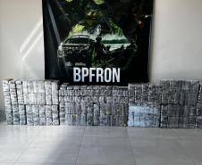 Polícia Militar do Paraná realiza apreensão de mais de meia tonelada de crack, na região noroeste do estado