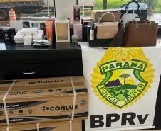 Polícia Militar do Paraná apreende mercadorias de origem paraguaia em diferentes regiões do estado