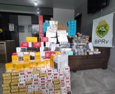 Polícia Militar do Paraná apreende mercadorias de origem paraguaia em diferentes regiões do estado