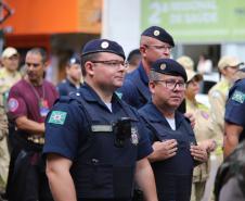 PMPR participa da Caminhada do Jubileu das Forças Armadas e de Segurança Pública