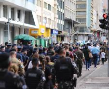 PMPR participa da Caminhada do Jubileu das Forças Armadas e de Segurança Pública