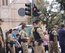 PMPR participa da Caminhada do Jubileu das Forças Armadas e de Segurança Pública