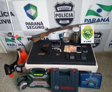 Em Imbituva (PR), PM e PC cumprem Mandados de Busca e Apreensão; três são presos