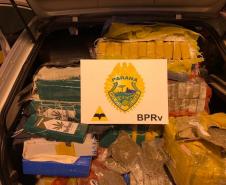 Homem é preso e carga de mais de 400 quilos de maconha são apreendidos no Noroeste do PR