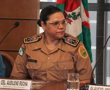 Curitiba, 25 de abril de 2018. Homenagem à Coronel Audilene na ACP