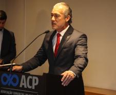 Curitiba, 25 de abril de 2018. Homenagem à Coronel Audilene na ACPAcef Said Coordenador do Conselho de Segurança da ACP