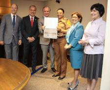 Curitiba, 25 de abril de 2018. Homenagem à Coronel Audilene na ACP