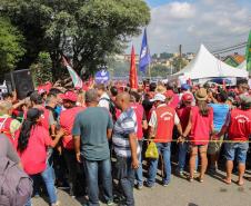 Curitiba, 01 de maio de 2018. Manifestações do Dia do Trabalho