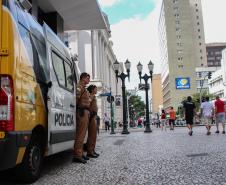 Curitiba, 01 de maio de 2018. Manifestações do Dia do Trabalho