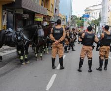 Curitiba, 01 de maio de 2018. Manifestações do Dia do Trabalho