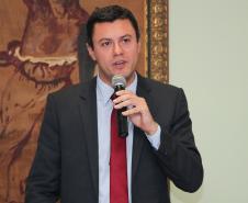 Curitiba, 04 de maio de 2018. Lançamento Maio AmareloSecretário da Defesa Social e Trânsito Delegado Guilherme Rangel