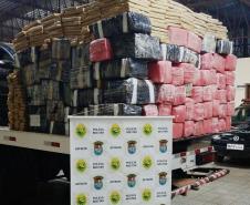 BPFron apreende 1,3 quilos de maconha durante abordagem em Terra Roxa (PR), no Oeste do estado