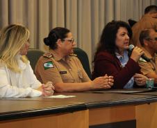 Curitiba, 07 de maio de 2018. Visita da Governadora e assinatura de Emenda No QG