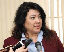 Curitiba, 07 de maio de 2018. Visita da Governadora Cida Borghetti e Assinatura de Emenda pela Deputada Federal Christiane YaredDeputada Federal Christiane Yared