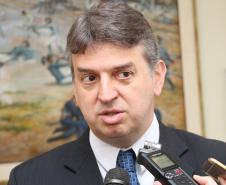 Curitiba, 07 de maio de 2018. Visita da Governadora Cida Borghetti e Assinatura de Emenda pela Deputada Federal Christiane YaredSecretário de Segurança Julio Cezar dos Reis