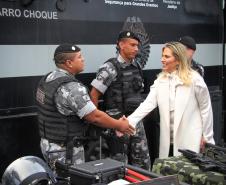 Curitiba, 07 de maio de 2018. Visita da Governadora Cida Borghetti e Assinatura de Emenda pela Deputada Federal Christiane Yared