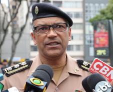 Curitiba, 11 de maio de 2018. Lançamento da Operação Tiradentes IISubcomandante-Geral Arildo Luis Dias