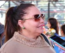 Curitiba, 11 de maio de 2018. Entrega de Flores em Homenagem ao Dia das Mães