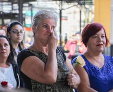 Curitiba, 11 de maio de 2018. Entrega de Flores em Homenagem ao Dia das Mães