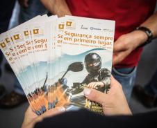 Curitiba, 12 de maio de 2018. Campanha Maio AmareloSubcomandante Geral da PMPR Arildo Luis Dias
