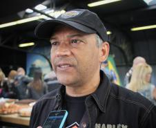 Curitiba, 12 de maio de 2018. Campanha Maio AmareloSubcomandante Geral da PMPR Arildo Luis Dias