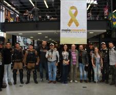 Curitiba, 12 de maio de 2018. Campanha Maio AmareloSubcomandante Geral da PMPR Arildo Luis Dias