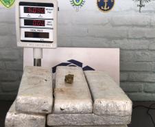 Abordagem na BR 277 a dois ciclistas resulta em 12 quilos de maconha apreendidos em São Miguel do Iguaçu (PR)