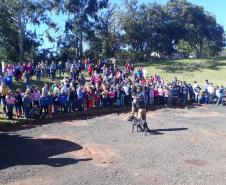Estudantes participam de atividades educativas com policiais militares no Sudoeste do PR