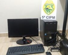 Polícia Militar prende dois homens suspeitos de furtos em diferentes situações no Noroeste do estado