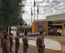 Solenidade comemora 50 anos do batalhão da PM de Cruzeiro do Oeste