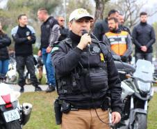 Curitiba, 04 de agosto de 2018. Passeio Motociclístico