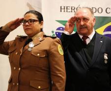 Curitiba, 17 de agosto de 2018. Entrega de Medalha