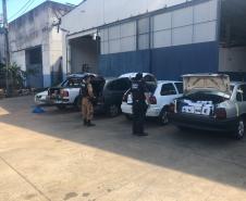 BPFron apreende veículos e objetos contrabandeados em Céu Azul (PR), no Oeste do estado